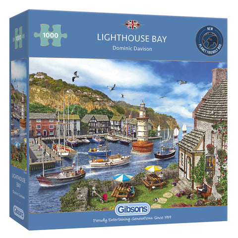 Gibsons - Lighthouse Bay Jigsaw Puzzle 1000pc
