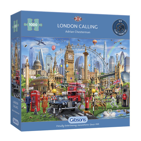 Gibsons - London Calling Jigsaw Puzzle 1000pc