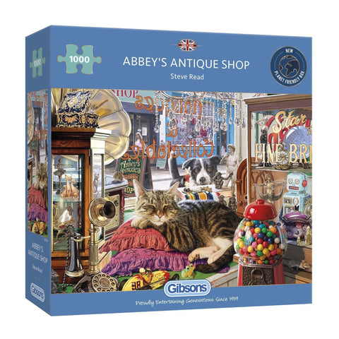 Gibsons - Abbey's Antique Shop Jigsaw Puzzle 1000pc