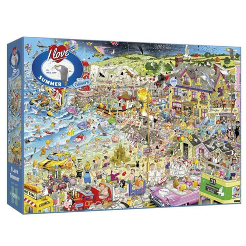 Gibsons - I Love Summer Jigsaw Puzzle 1000pc