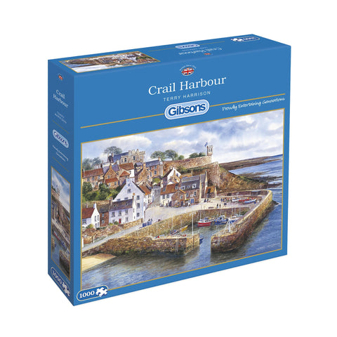 Gibsons - Crail Harbour Jigsaw Puzzle 1000pc