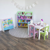 Children's Furniture: Pastel Book Storage Unit