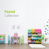 Children's Furniture: Pastel Book Storage Unit