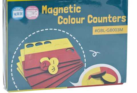 Magnetic Colour Counters 100pc