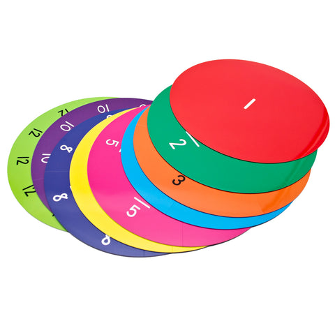 Magnetic Fraction Circles - Single Sided 51pc