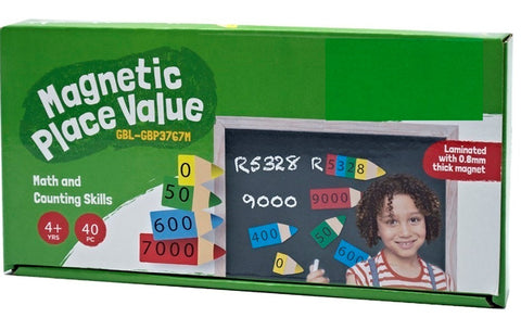 Magnetic Place Value 1-9000 40pc