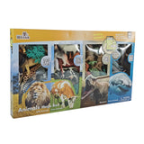 National Geographic Animals Mega Box: Wild, Farm, Dinosaur, Ocean Animals 60pc