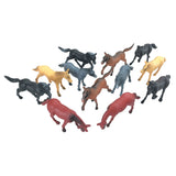 National Geographic Horses Small 6-8cm, 12pc in Tube