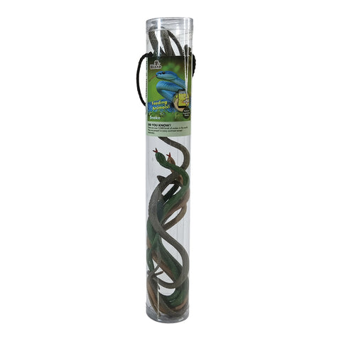 National Geographic Snakes Small 6-12cm, 8pc in Tube