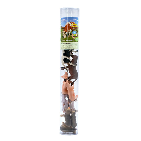 National Geographic Farm Animals Small 4-8cm, 10pc in Tube