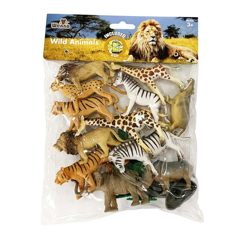 National Geographic Wild Animal Playset 16pc