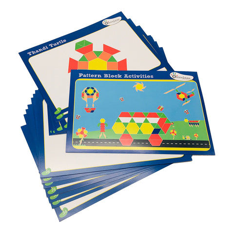 Activity Cards Pattern Blocks Set 1 (Foundation Phase)