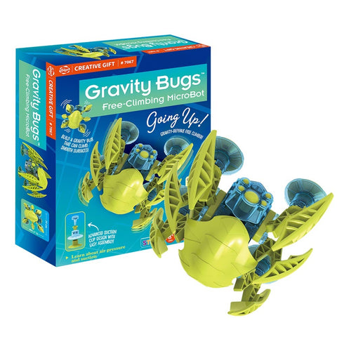 Gravity Bugs: Free Climbing MicroBot