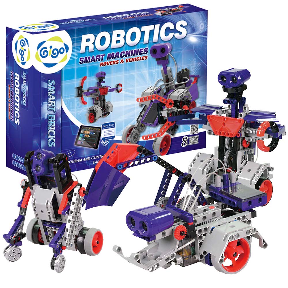 Robotics Smart Machines Rovers & Vehicles 233pc