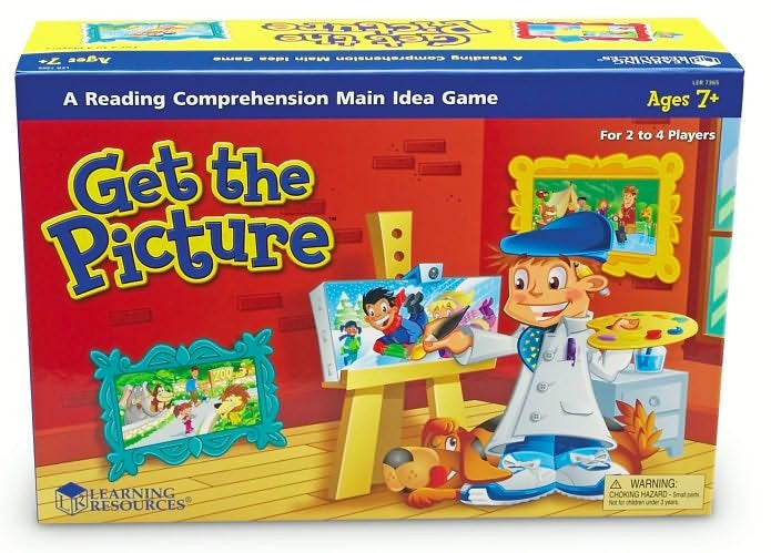 Get The Picture Reading Comprehension Game - iPlayiLearn.co.za