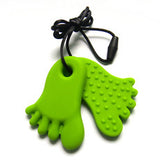 Comfort Chews Footprint Pendent