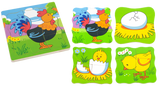 Grow Up Rooster Puzzle