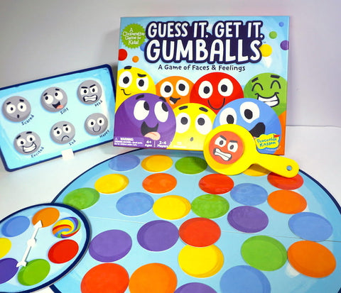Guess It. Get It. Gumballs: A Game of Faces & Feelings