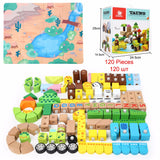 Forest Animal Building Blocks 80pc