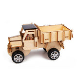 DIY 3D Wooden Cars: Solar Truck
