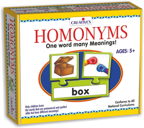 Homonyms: One Word Many Meanings!