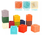 Let's Play: Soft Numbers Blocks 17pc