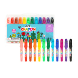 Washable Crayon Art: 12 Colour