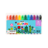 Washable Crayon Art: 12 Colour