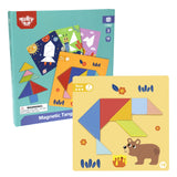 Magnetic Tangram Play 18pc