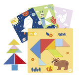 Magnetic Tangram Play 18pc