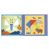 Magnetic Tangram Play 18pc