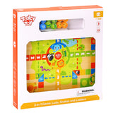 2-In-1 Game: Ludo, Snakes and Ladders