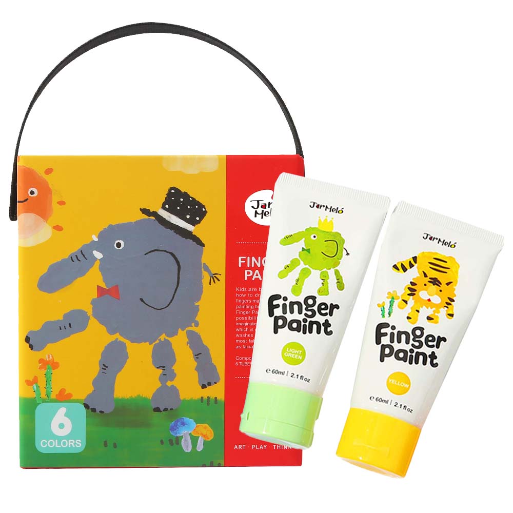 Finger Paint Set: 6 Colours