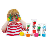 Finger Paint Set: 6 Colours 60ml