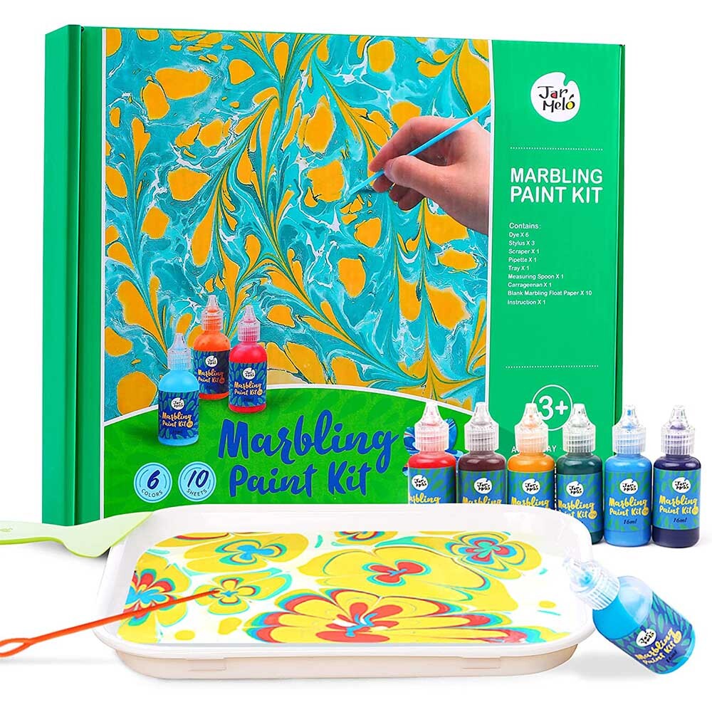 Marbling Paint Kit 6 Colours