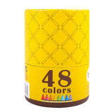 Washable Wax Crayon: 48 Colours