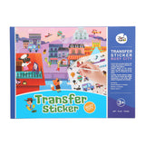Transfer Sticker Scenes Set: Busy City