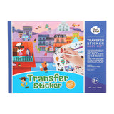 Transfer Sticker Scenes Set: Busy City