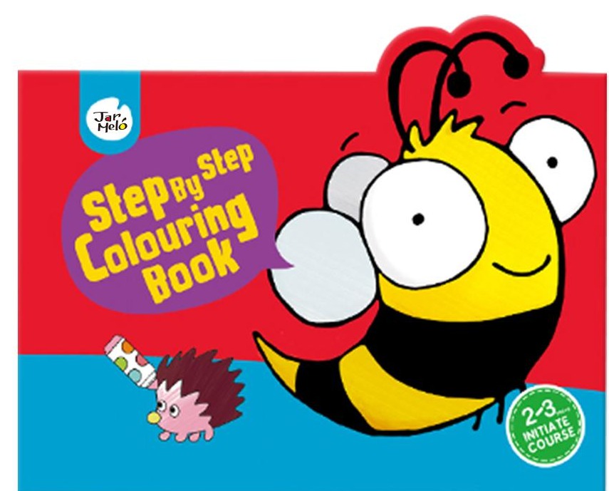 Step By Step Colouring Book - Bee