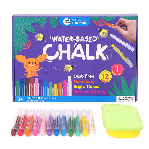 Water-Based Chalk: 12 Colours