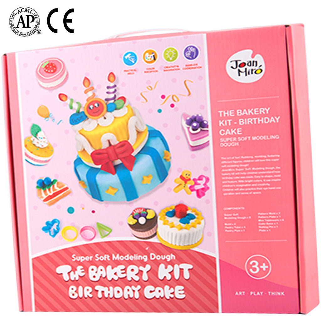 Super Soft Modeling Dough Set- The Bakery Kit: Birthday Cake