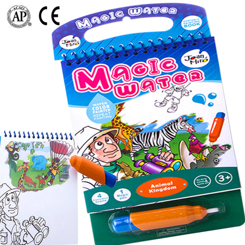 Magic Water Colouring Pad: Animal Kingdom