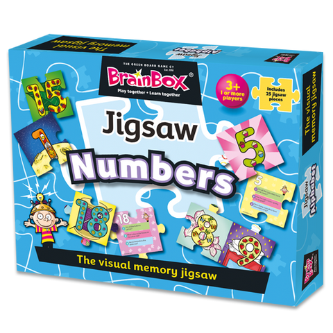 BrainBox Numbers Jigsaw 25pc