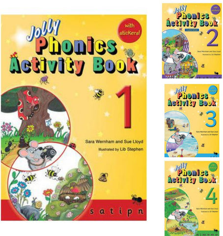 Jolly Phonics Activity Book Set