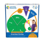 Double-Sided Magnetic Fraction Circles