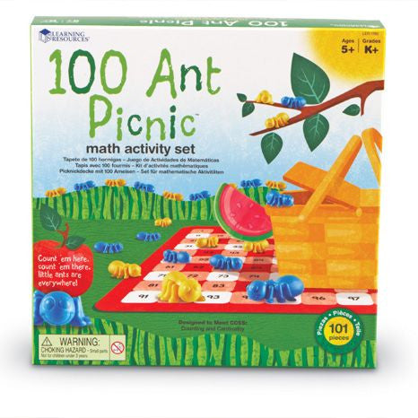 100 Ant Picnic Math Activity Set