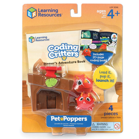 Coding Critters® Pet Poppers: Ripper the Dino