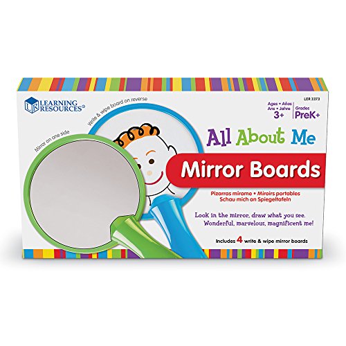 All About Me Mirrors Boards 4pc