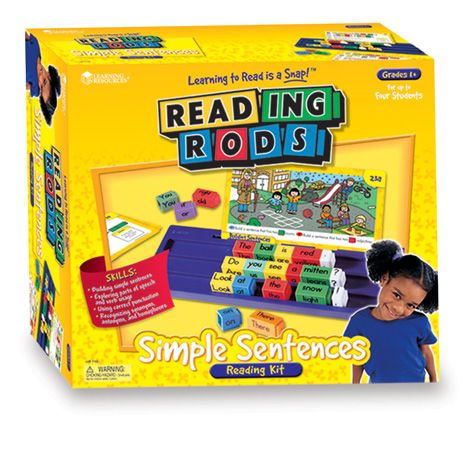 Reading Rods® Simple Sentences Kit Classroom Kit