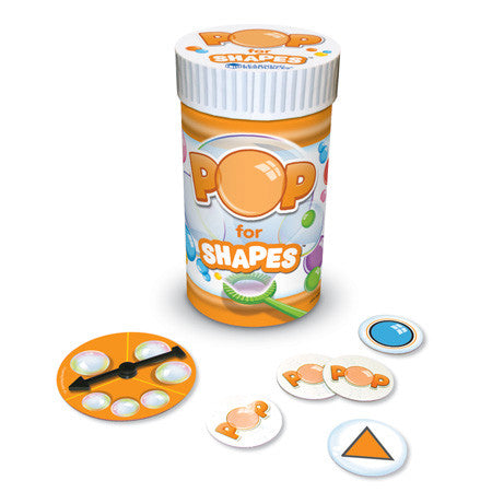 POP for Shapes Game - iPlayiLearn.co.za